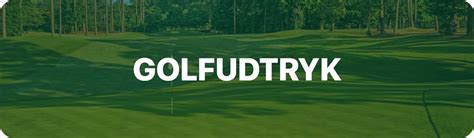 Golfudtryk og termer – Alfabetisk golf ordbog